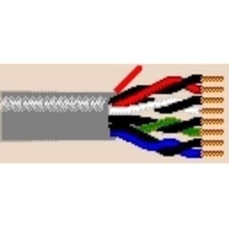 22 AWG 6 Stranded Bare Copper Pairs Plenum-CMP Security and Alarm Cable 1000 ft Reels Z845