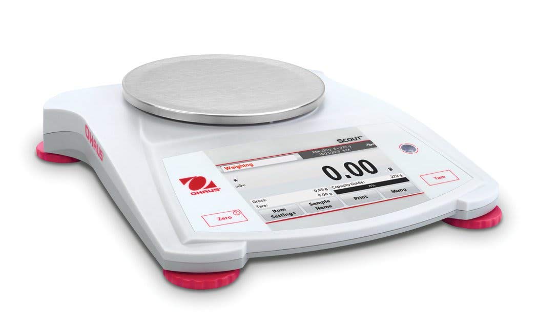 White 220 g x 0.01 g Analytical Balance I99702