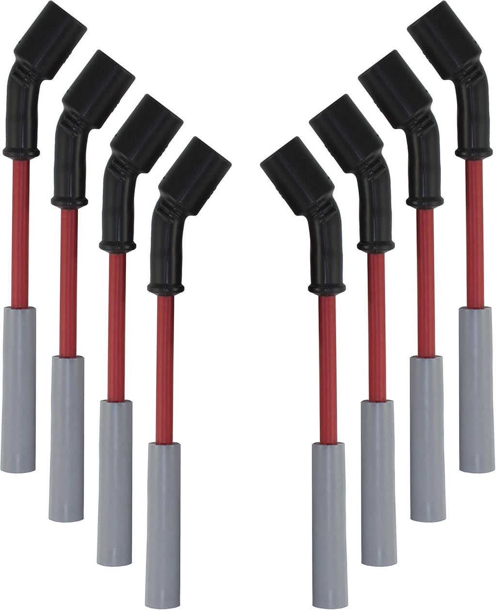 Red LSx Spark Plug Wire Set Pack of 2 H3800