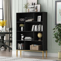 Black 4-Tier Bookcase O474291
