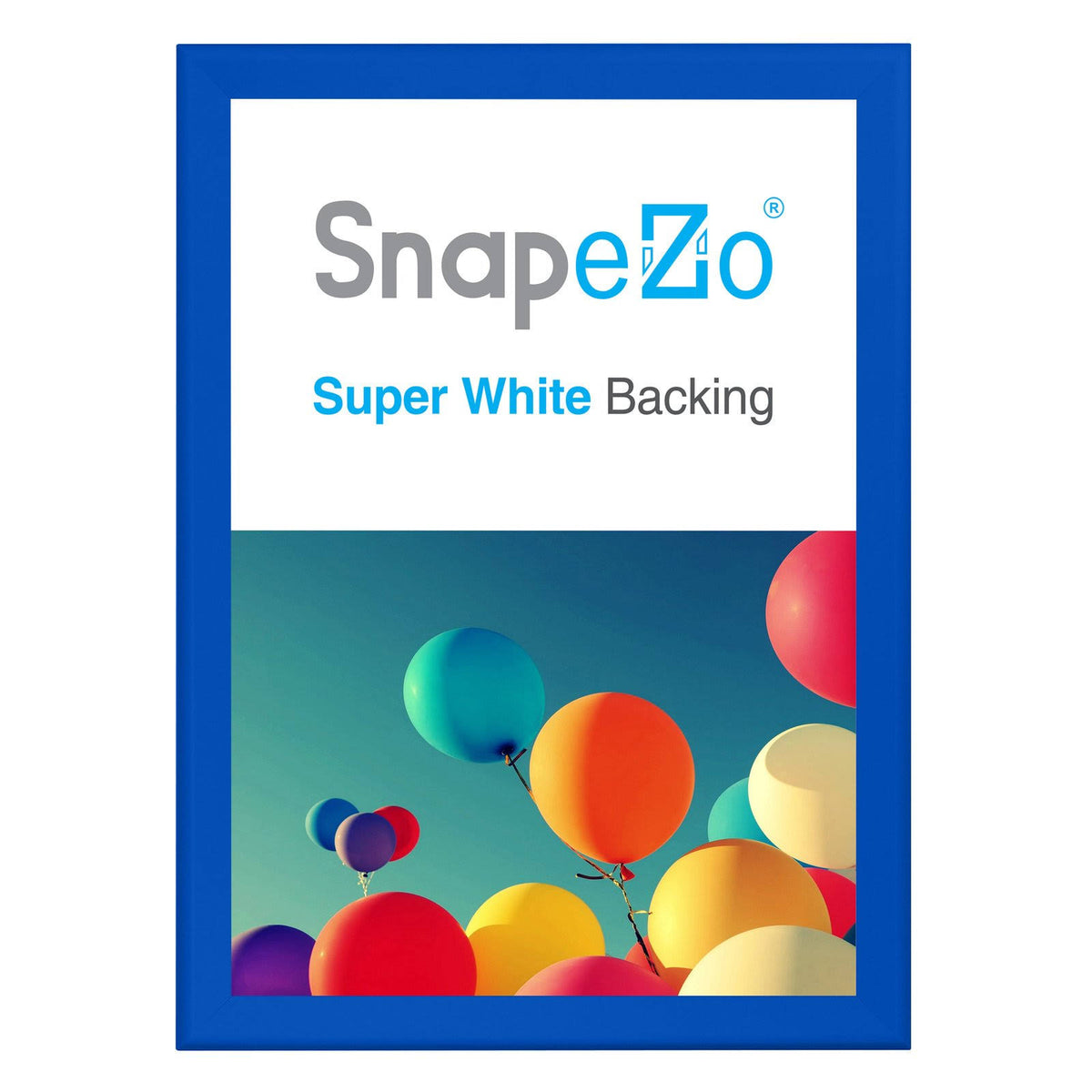 Blue SnapeZo Snap Frame W551