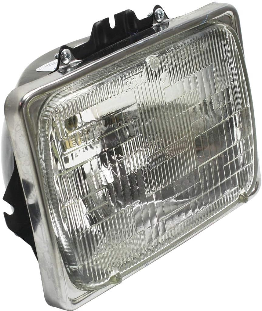 Halogen Sealed Beam Headlight Assembly Pair for Ford E-350 Econoline 1992-1998 A5795