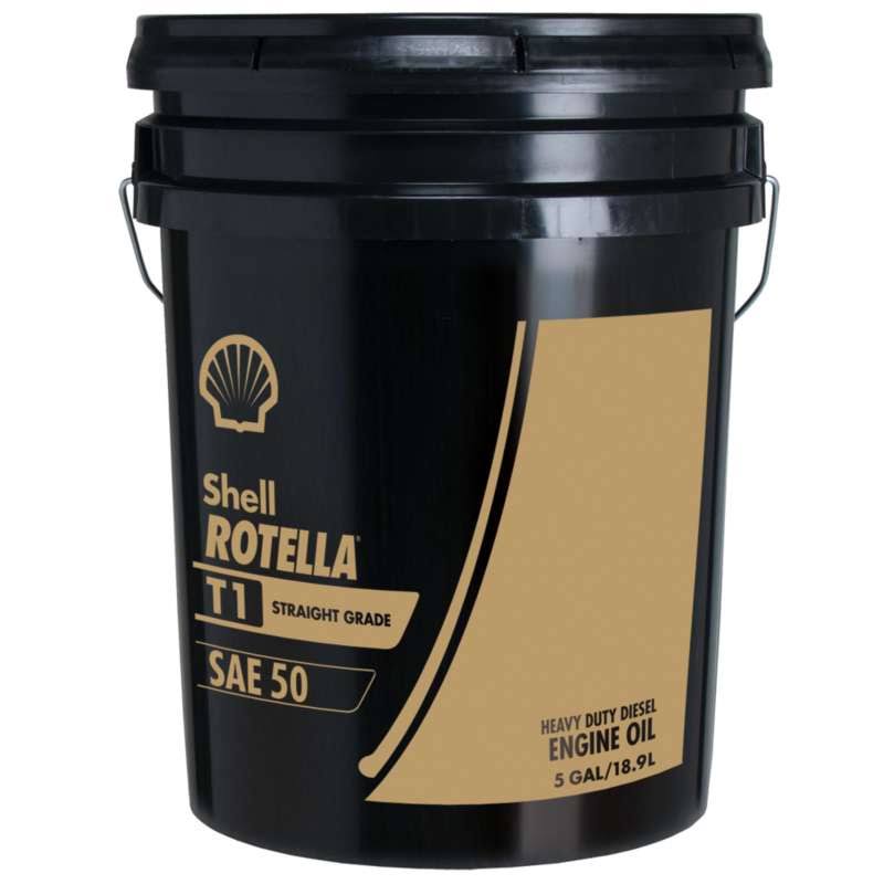 Shell T1 Motor Oil 50W Conventional 5 Gal (US) J868098