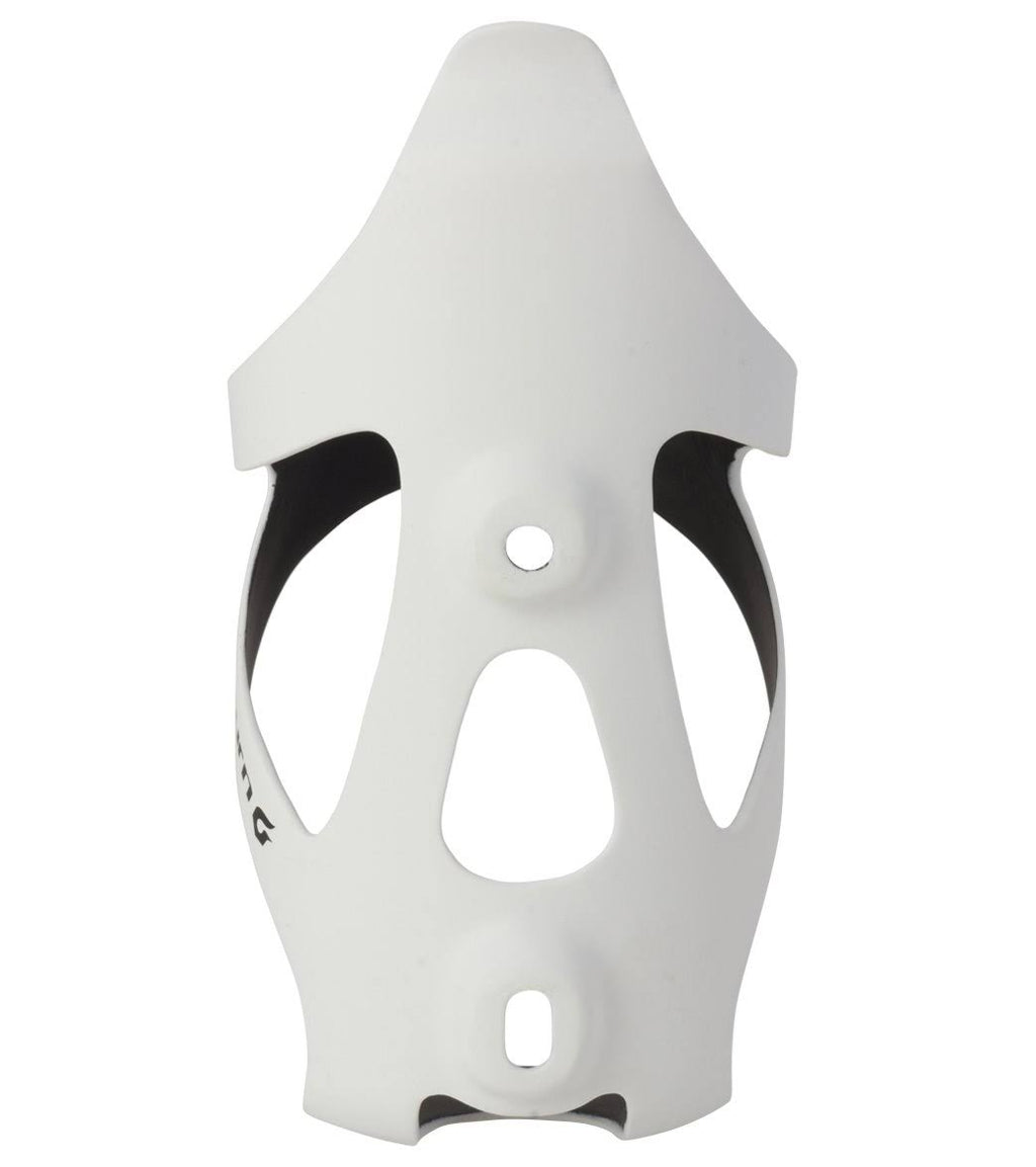 Matte White Carbon Bottle Cage B800