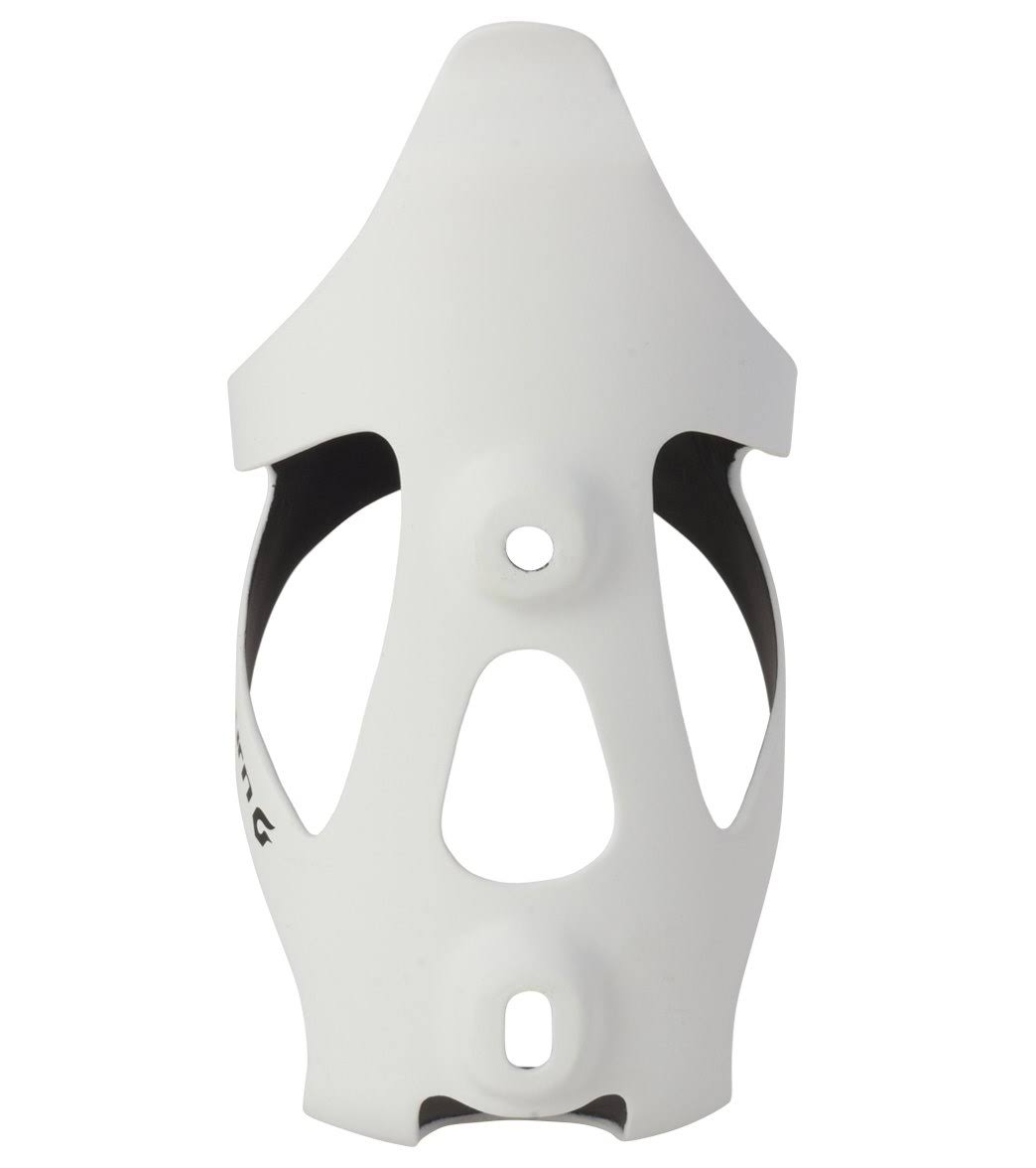 Matte White Carbon Bottle Cage B800