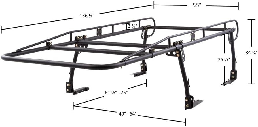 Universal Steel Over-Cab Truck Rack H573