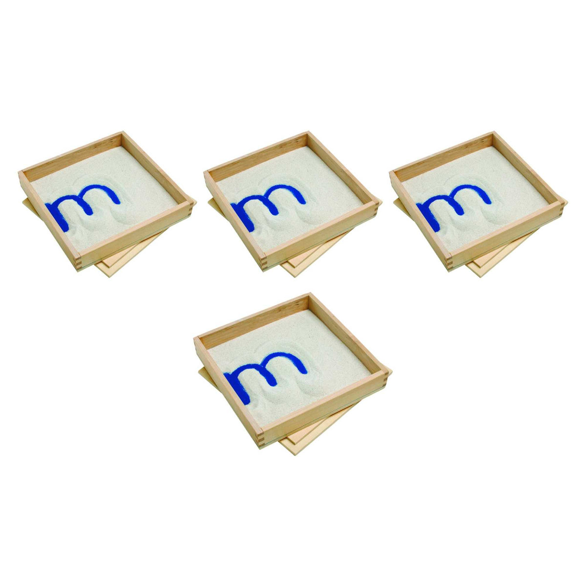 Letter Formation Sand Trays, Set of 4 Z796