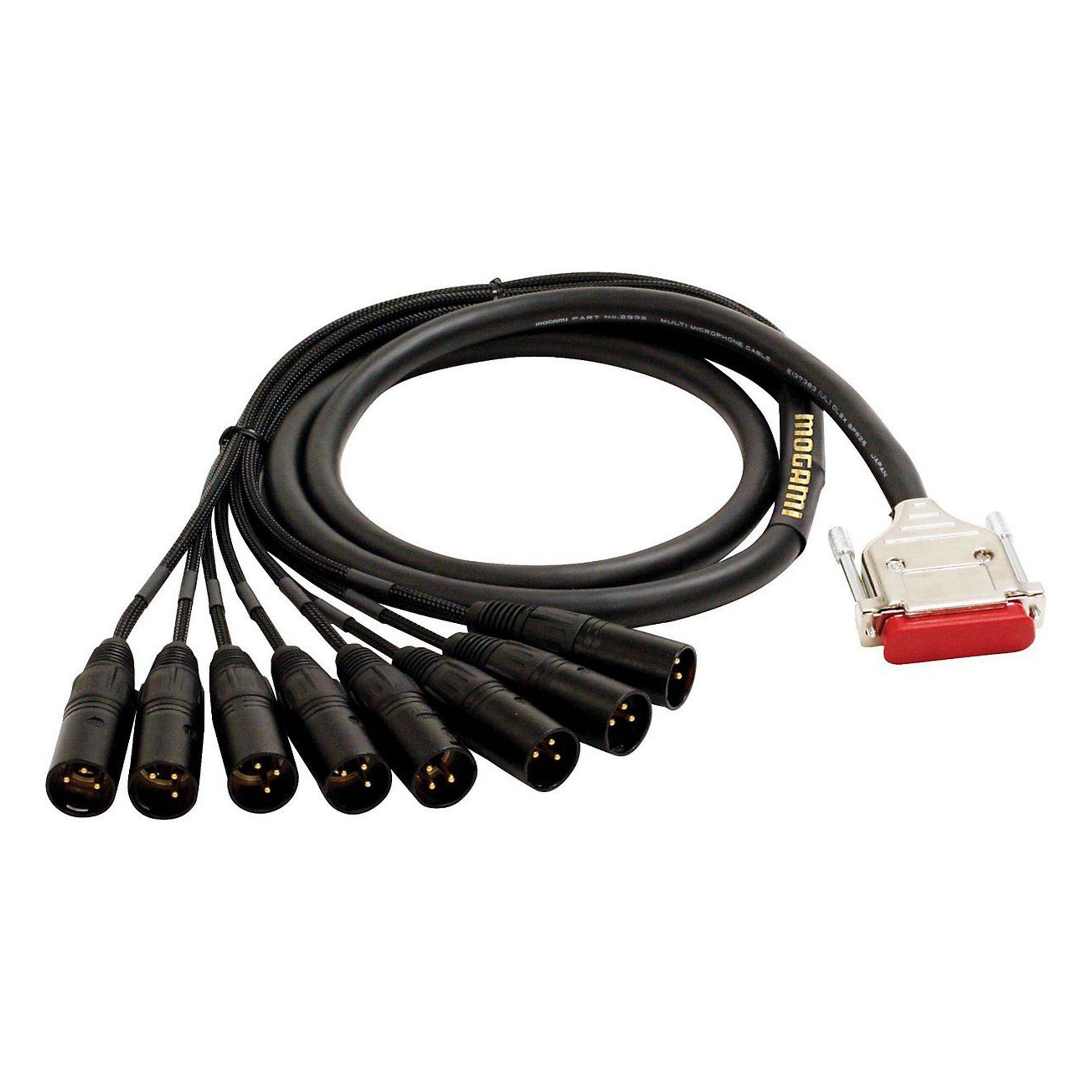 8 Channel DB25-XLR Male Snake Cable 10 ft. X556