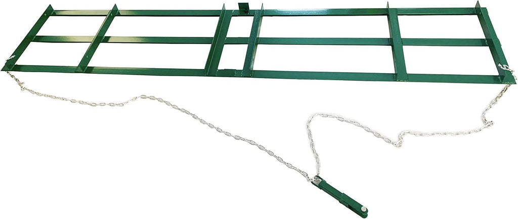 8 Ft Drag Harrow Driveway Grader for ATV, UTV - Tractor Rake - Tow Behind J5070