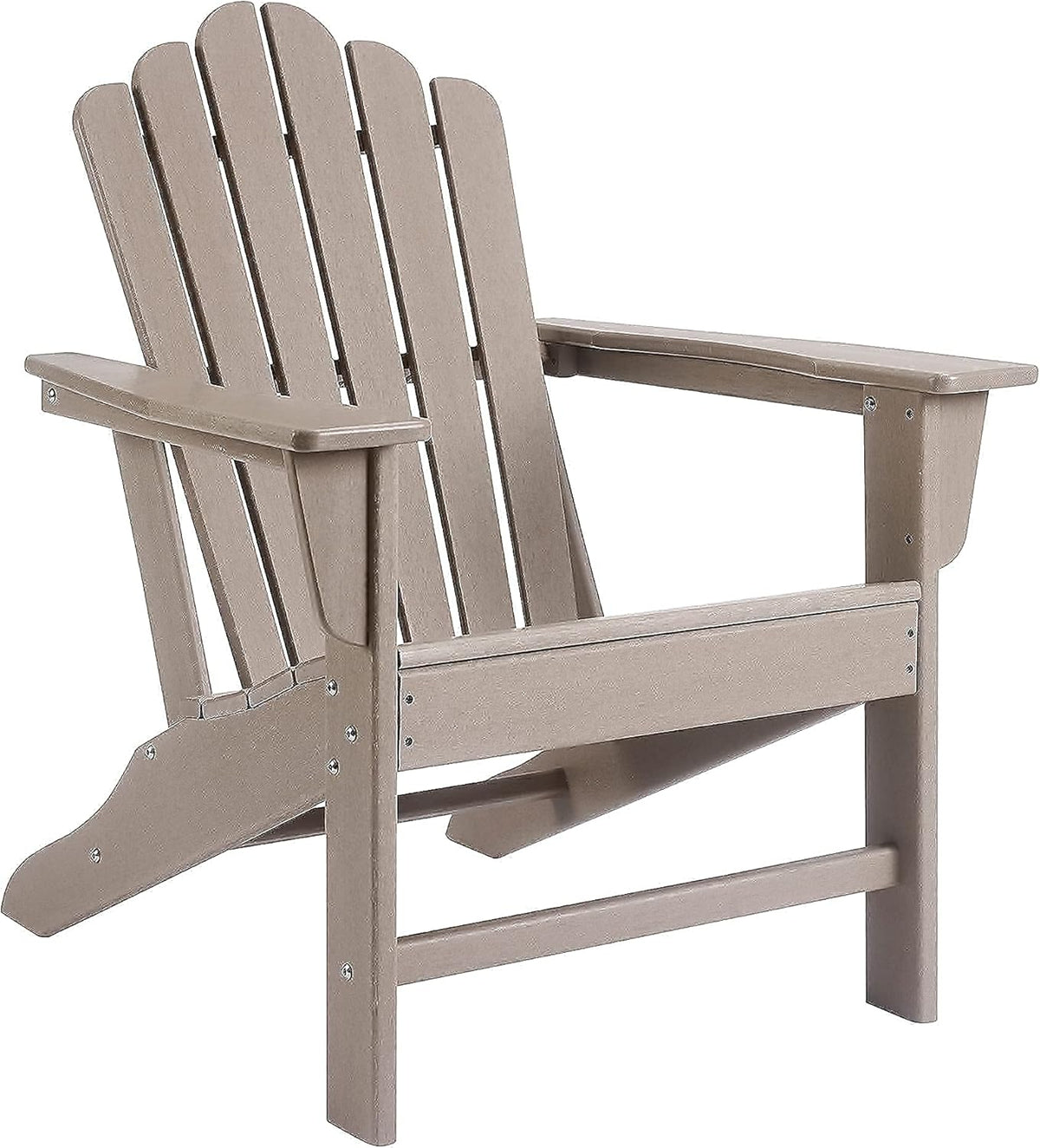 Slate Grey Weather Resistant Adirondack Chair Z833602
