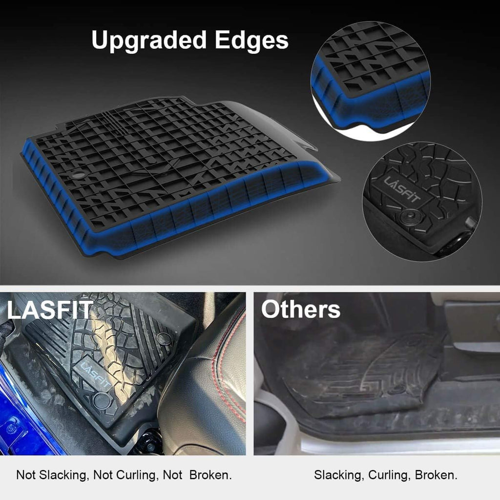 Black TPE Floor Liners for Honda Accord Sedan 2018-2022 B7758
