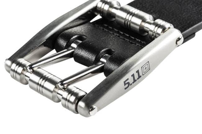 Black Leather Belt N607