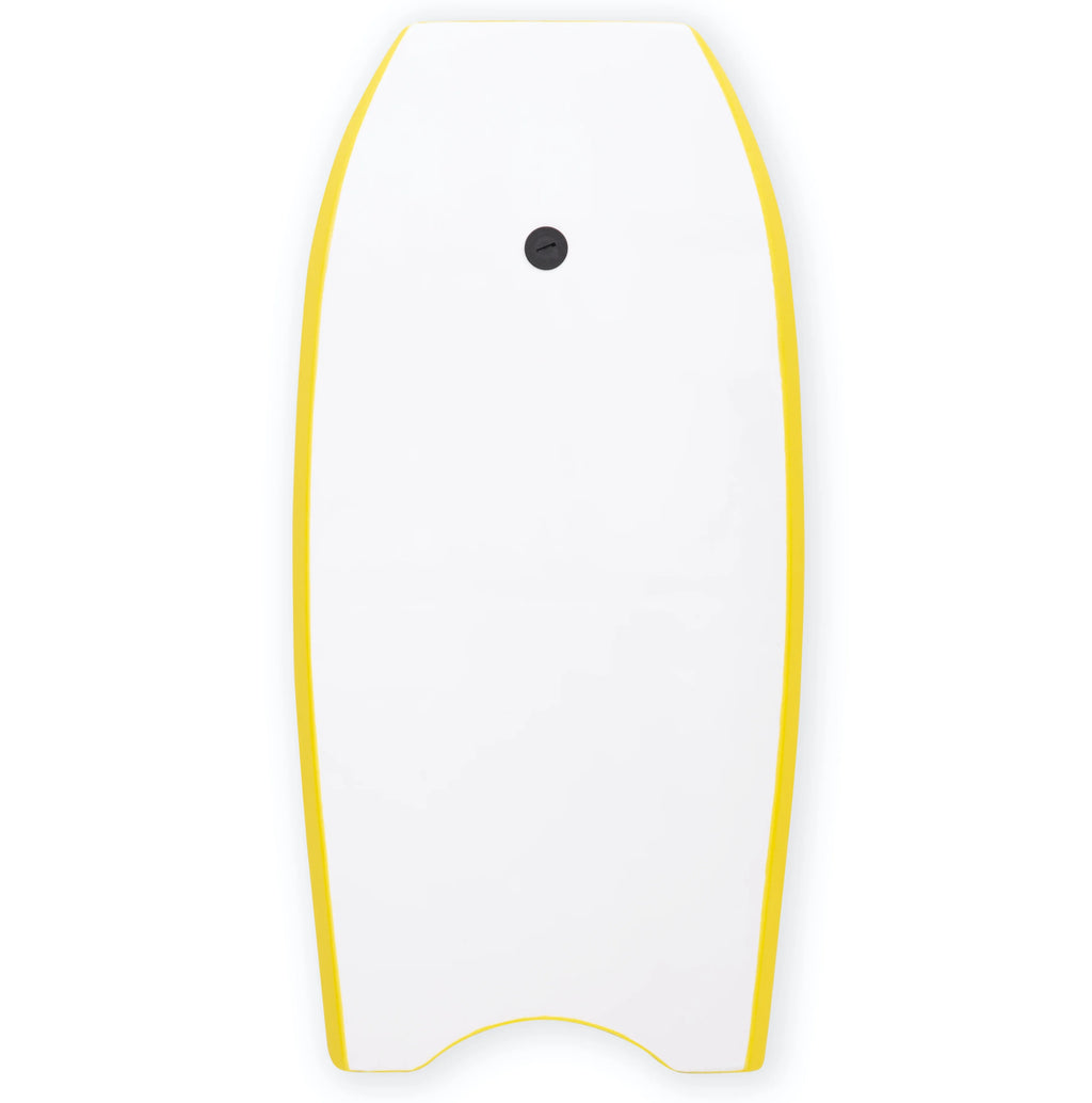 Yellow 34 Inch EPS Core Bodyboard with Wrist Leash P115