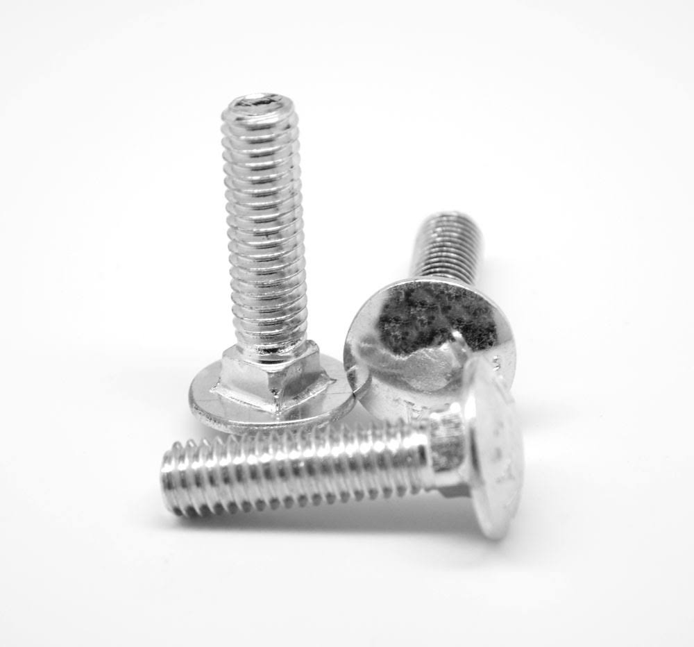 1/2x22-13 x 18x226x22THD Coarse Thread A307 Grade A Carriage Bolt Low Carbon Steel Zinc Plated Q34133