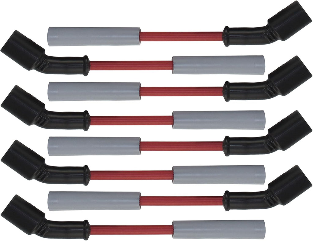 Red LSx Spark Plug Wire Set Pack of 2 H3800