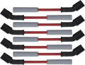 Red LSx Spark Plug Wire Set Pack of 2 H3800
