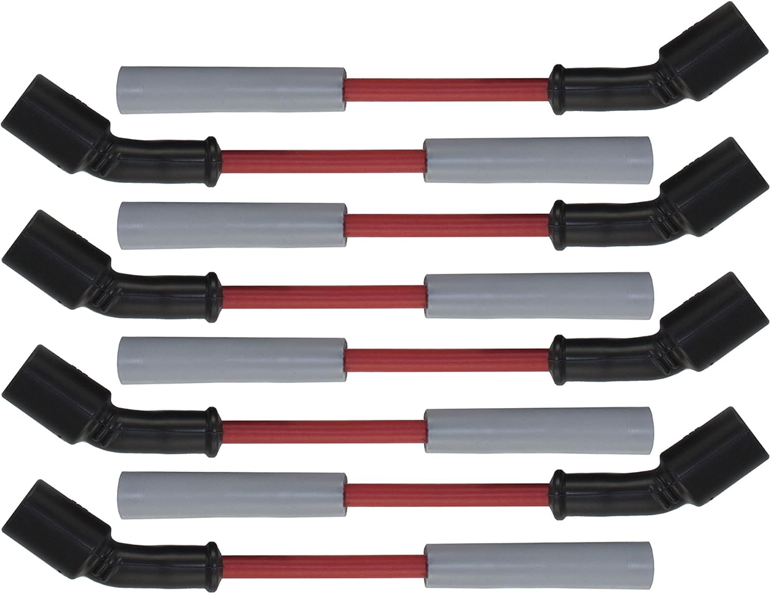 Red LSx Spark Plug Wire Set Pack of 2 H3800