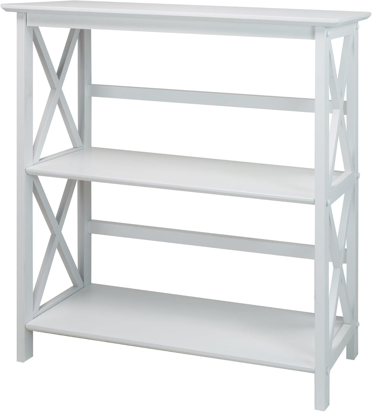 White 5-Shelf Bookcase P1356
