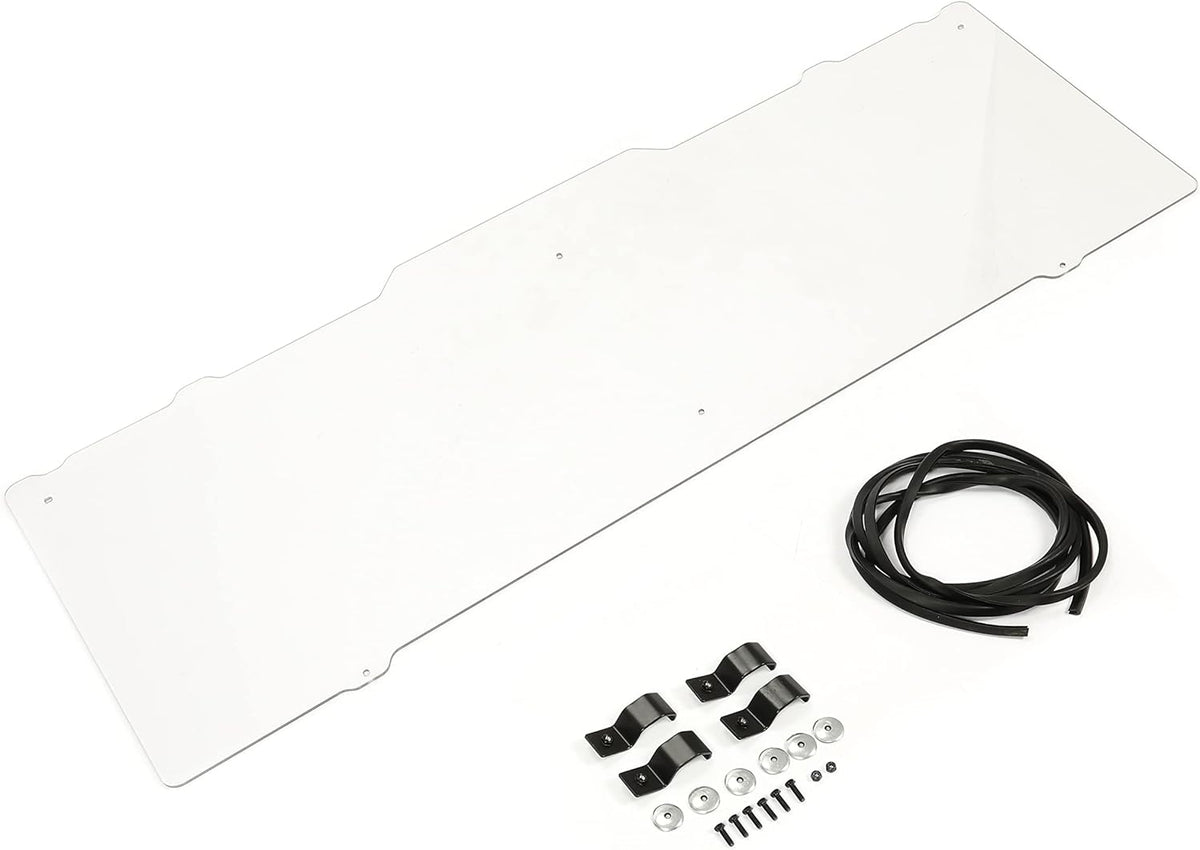 Clear Rear Windshield for Polaris Ranger B3902