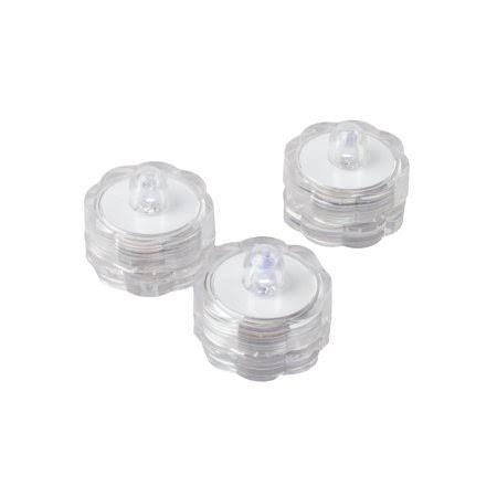 Flameless Submersible LED Tealight Candles White Set of 36 B221