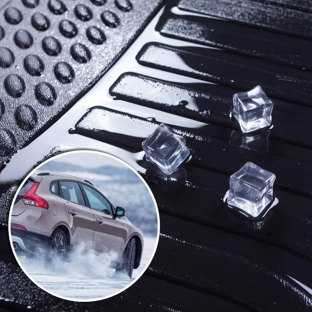 Black Waterproof Custom Fit Floor Mats for Tesla Model Y V2574