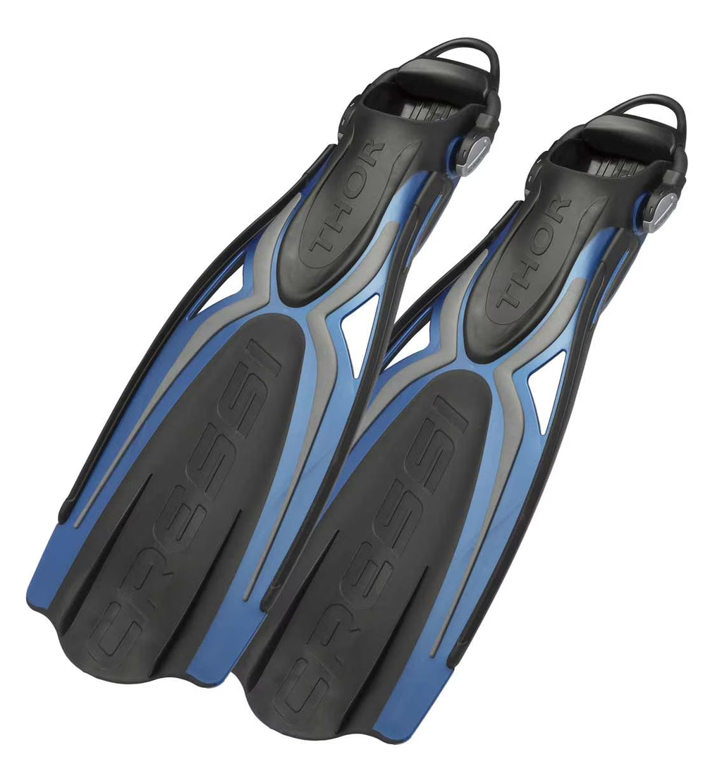Thor Fins Blue/Silver O848