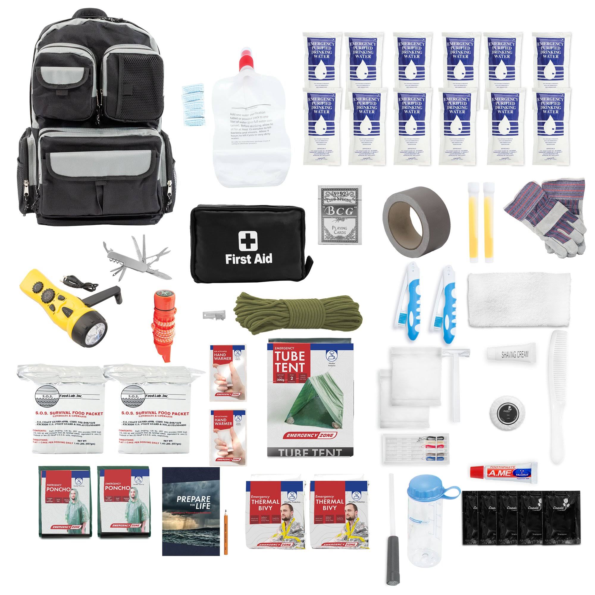2-Person Urban Survival Bug-Out Bag B761904
