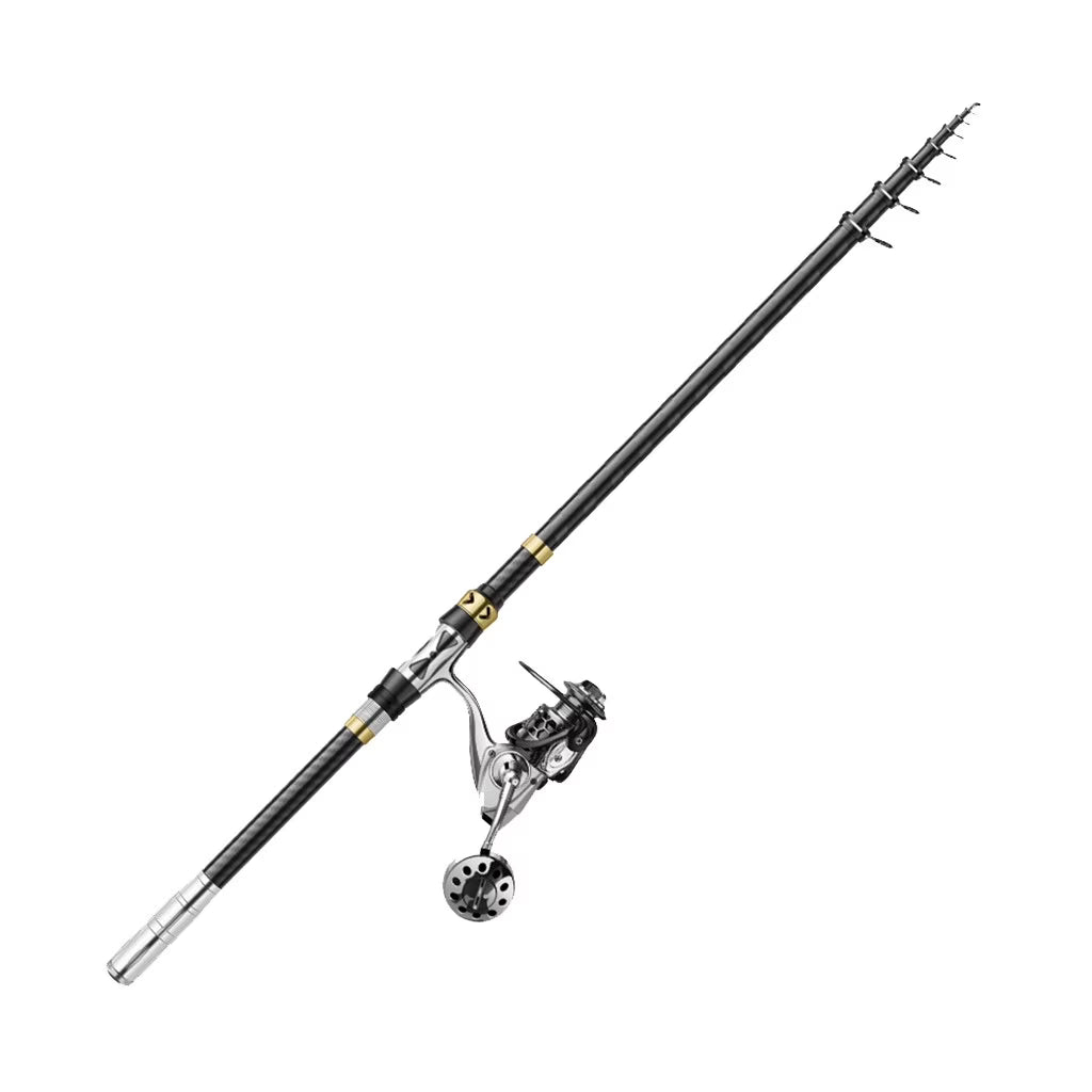 Carbon Fiber Telescopic Fishing Rod A389722