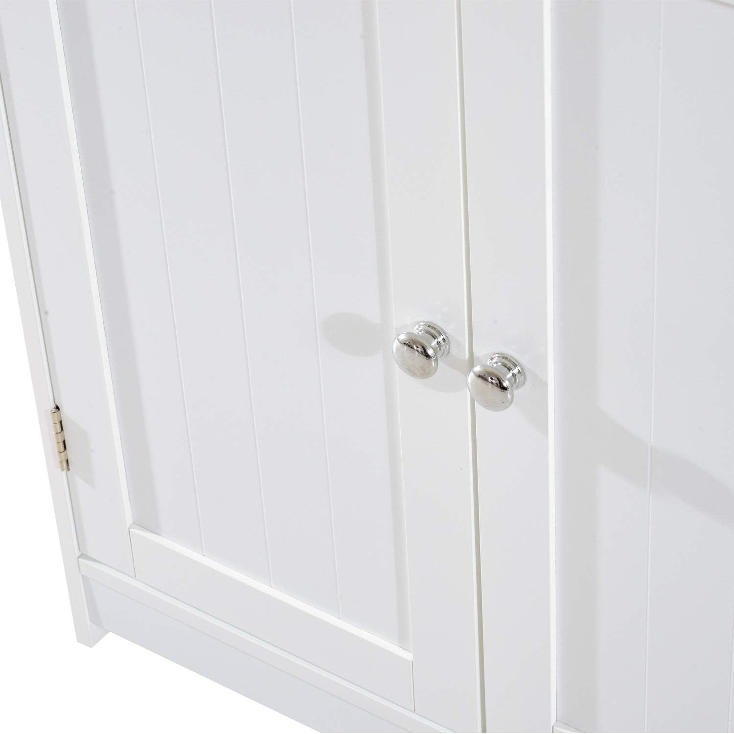 White Pedestal Sink Bathroom Vanity Cabinet M124584