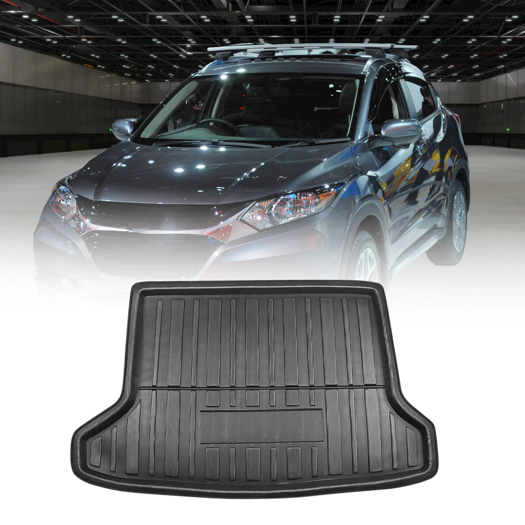 Black Cargo Rear Trunk Boot Liner Mat Floor Tray Cover Protector Y481