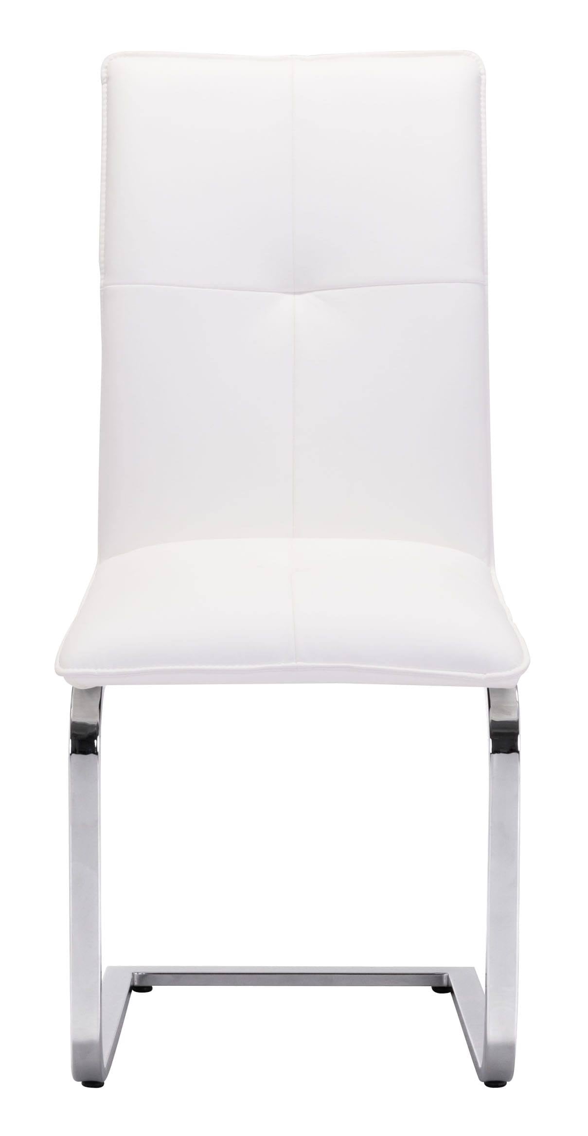 White Dining Chair Set of 2 U4708