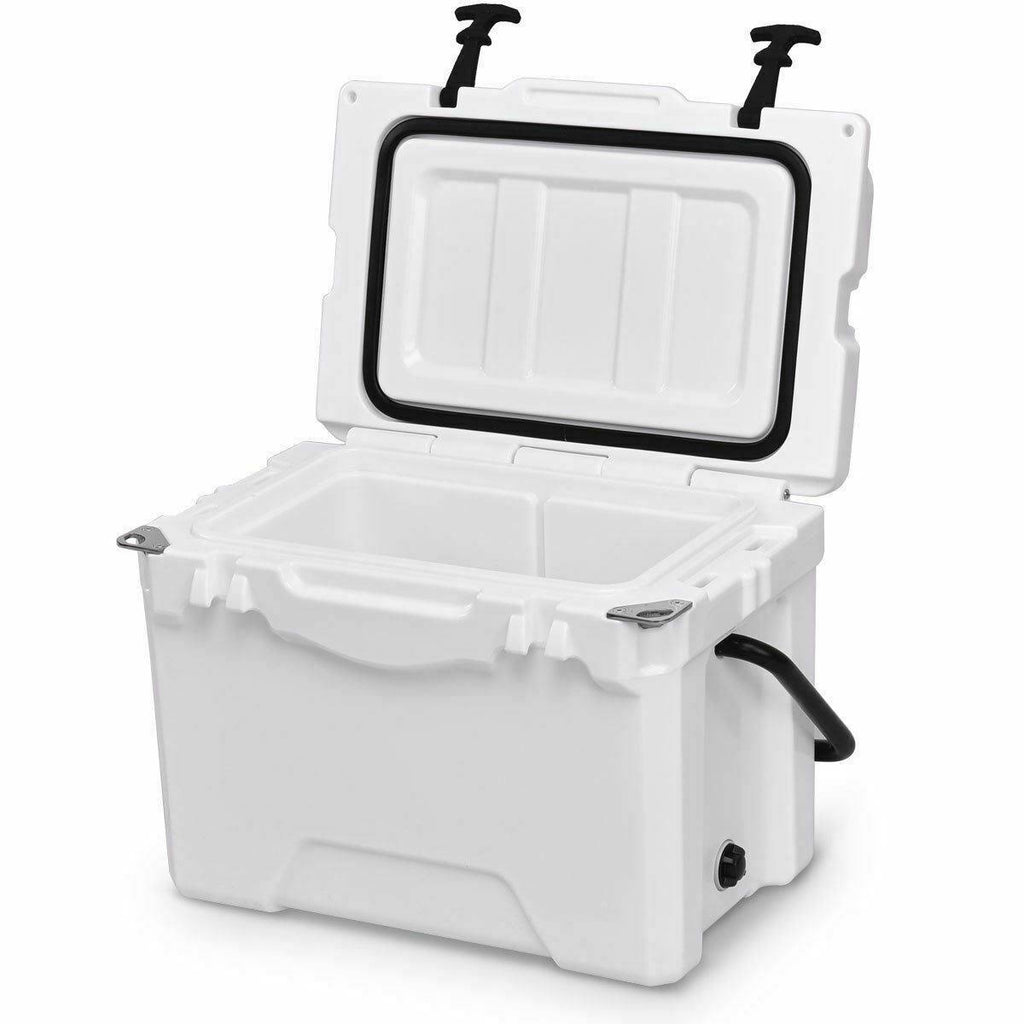 20QT Lockable Fishing Camping Cooler Ice Chest D881579