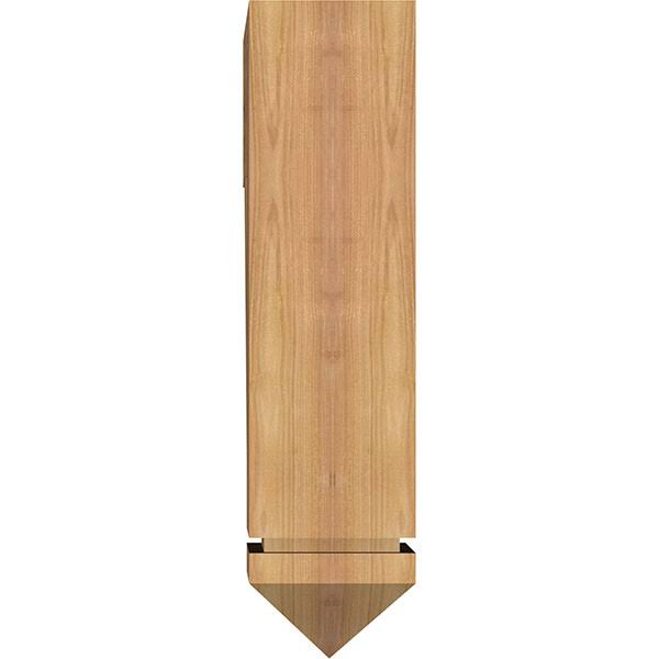 5 1/2x22W x 18x22D x 22x22H Western Red Cedar Bracket S84385