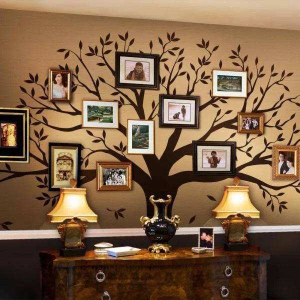 Brown Wall Decal 95 W x 80 H Inches J45030