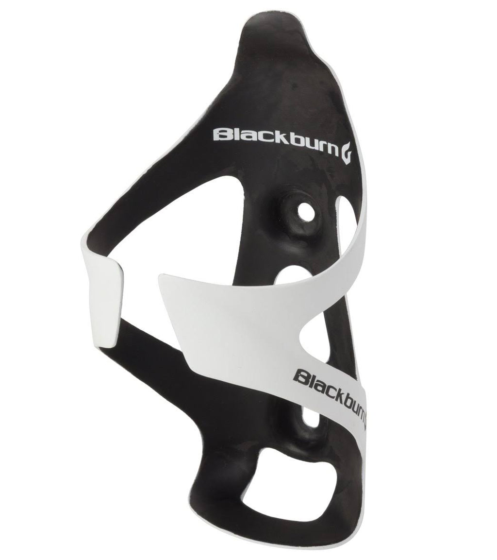 Matte White Carbon Bottle Cage B800