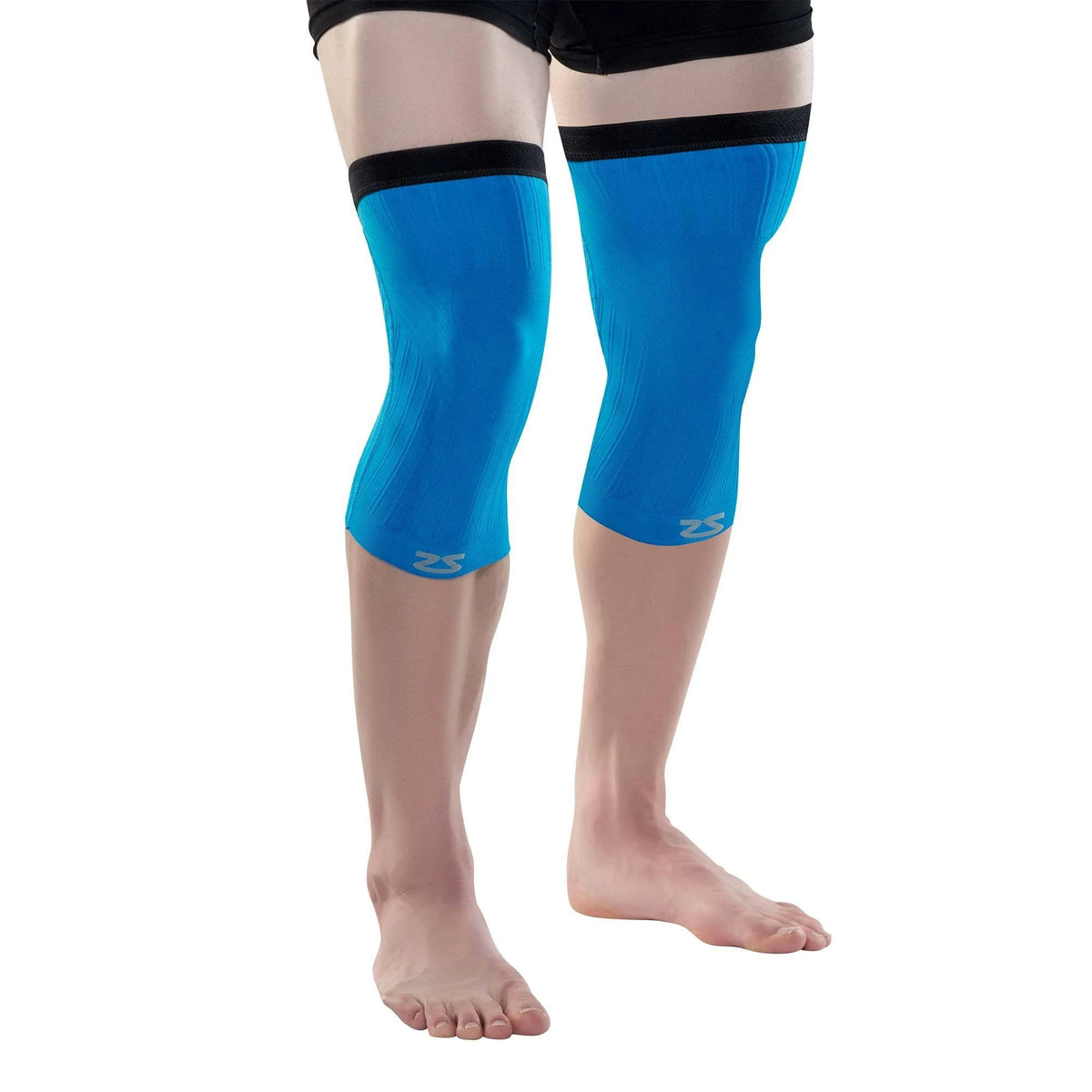 Compression Knee Sleeve in 2 Sleeves Blue K169