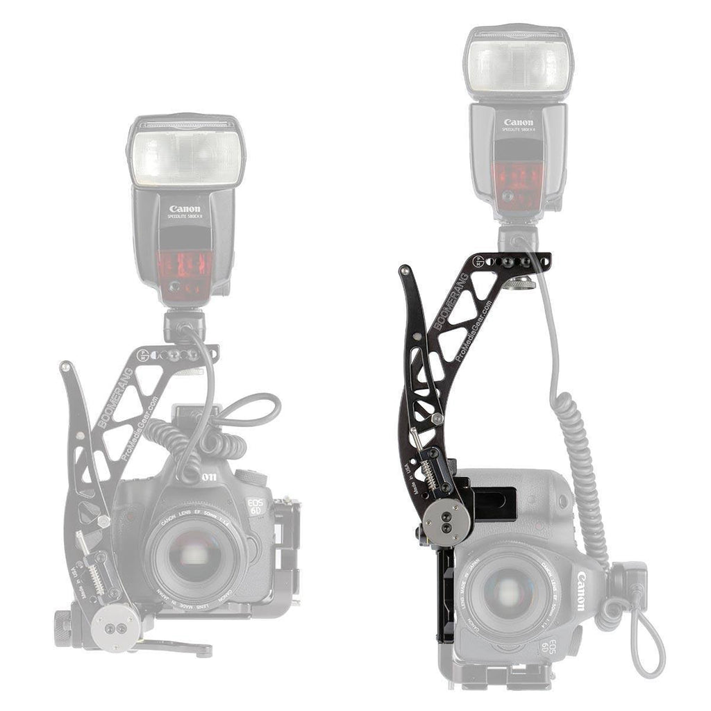 Boomerang Flash Bracket with Universal QR Plate D556