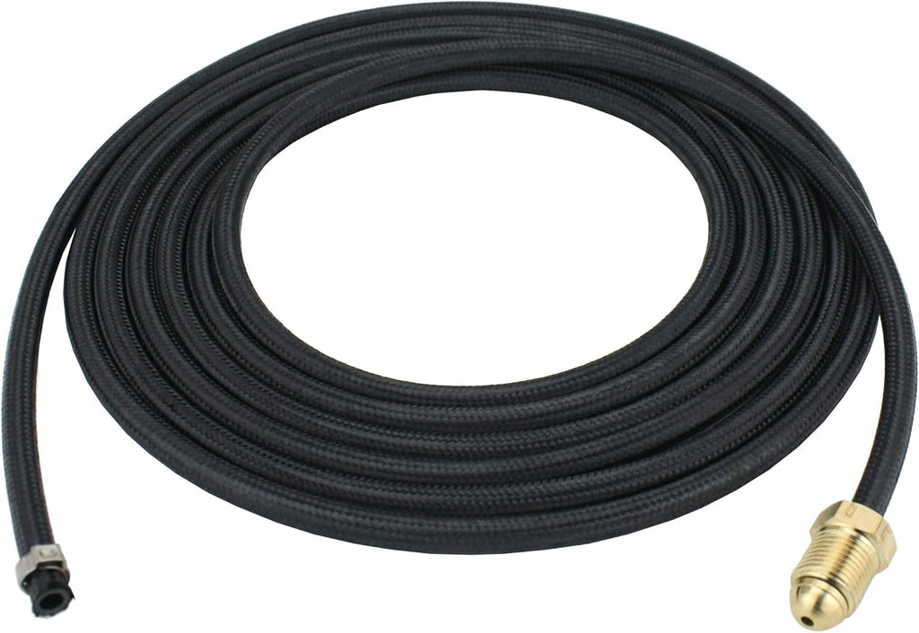 25 Feet Super Flex Red Braided Power Cable for Water-Cooled TIG Torches V482606
