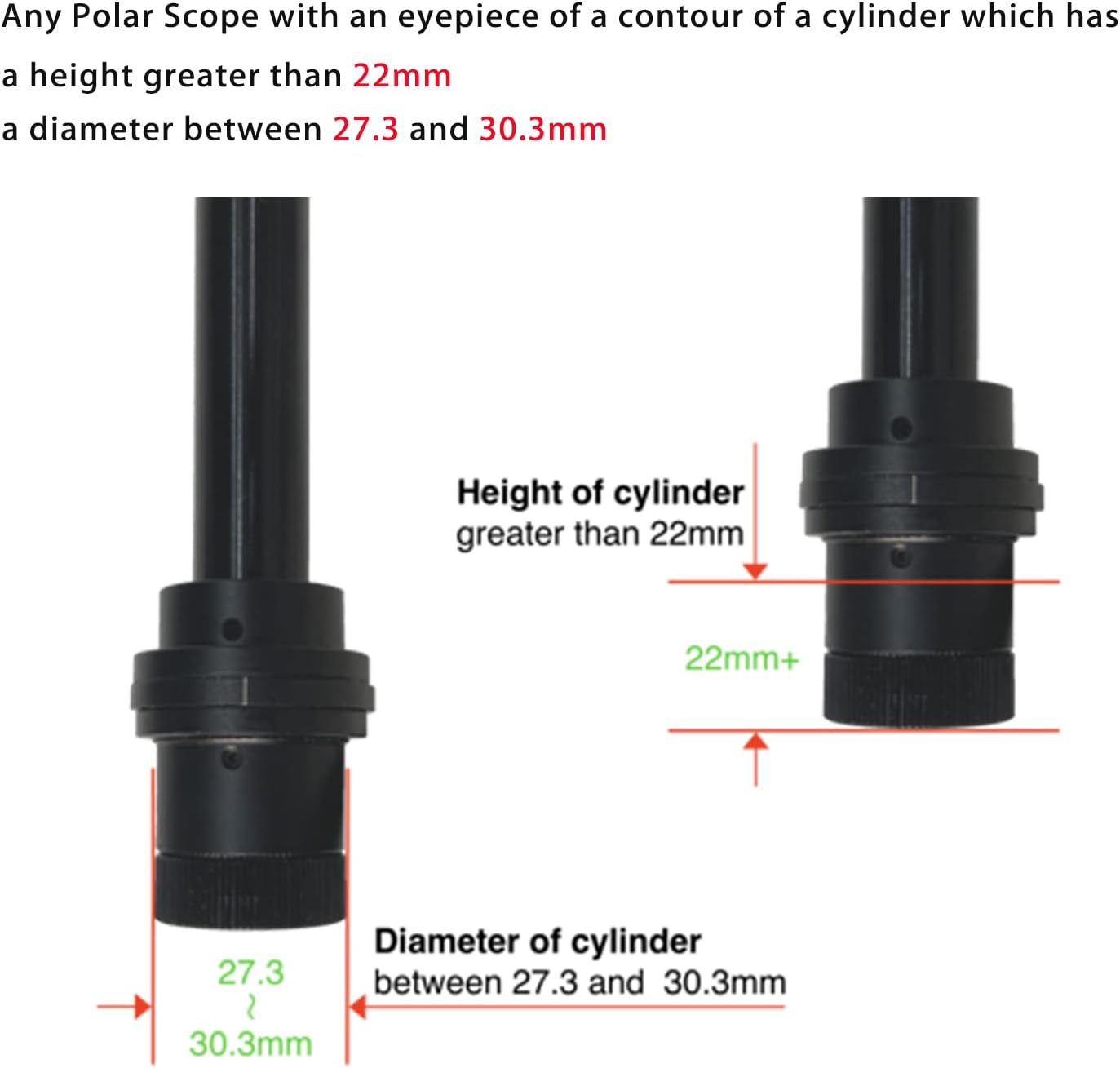 Right Angle Viewfinder with Adapter for Polar Scope R71652