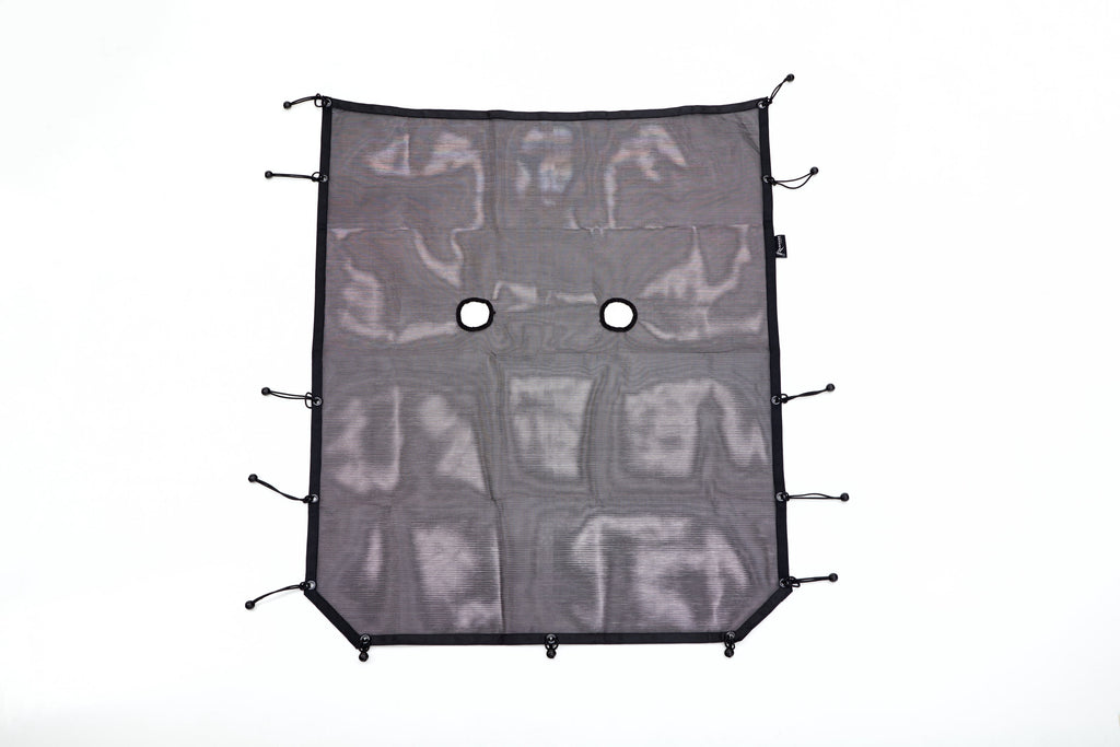 Black Mesh Shade Full Length Top for Jeep Wrangler JK Unlimited 4-Door Z59690