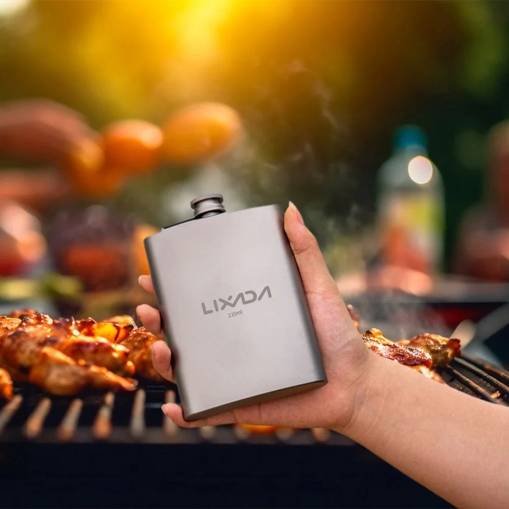 Ti Flask 215ml Wine Bottle I7417