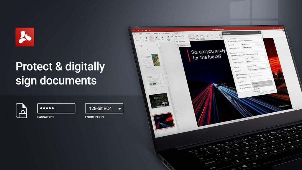 Professional PDF Editor - 1 PC/1 User /1 Year License Pack of 2 U7279
