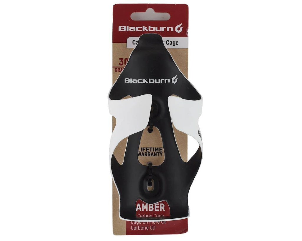 Matte White Carbon Bottle Cage B800