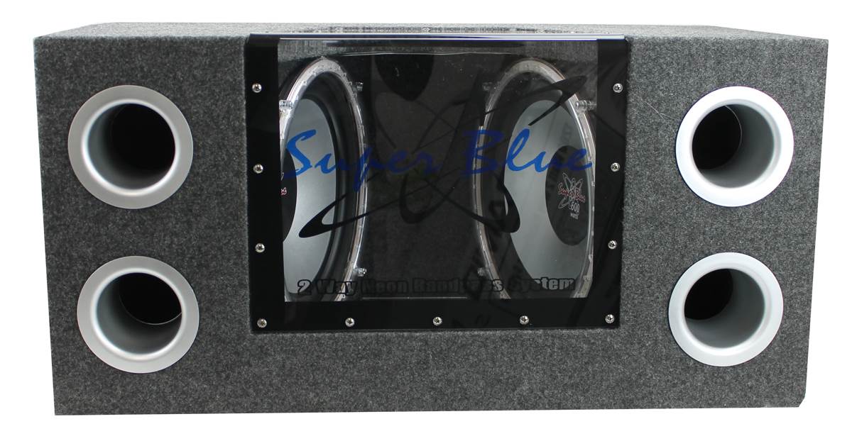 2 Pack Subwoofers & 2 Pack Amp & 2 Pack Wire Kit E861