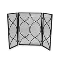 Three Panel Iron Firescreen Y17488