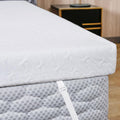 3 Inch Gel Memory Foam Mattress Topper California King Size with Bamboo Cover J984166