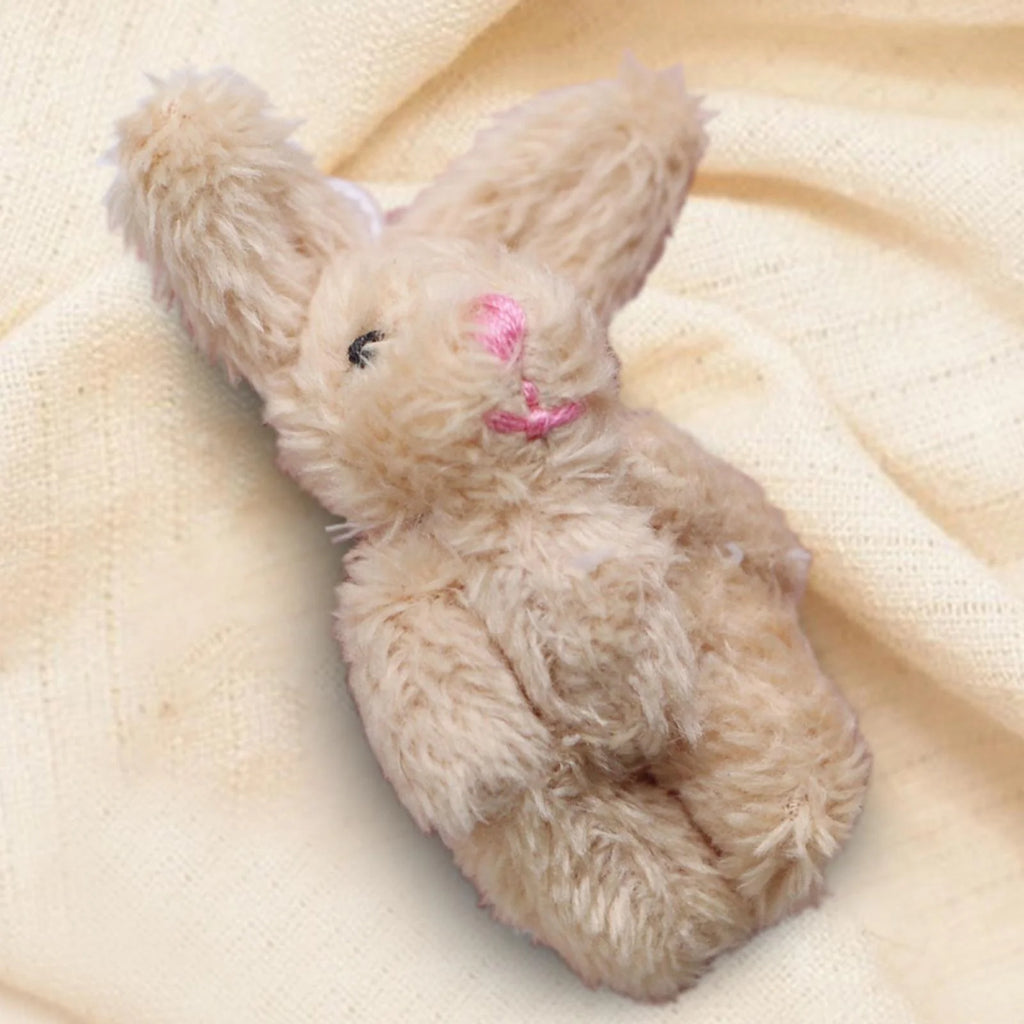 Khaki Rabbit Miniature Plush Doll F3032