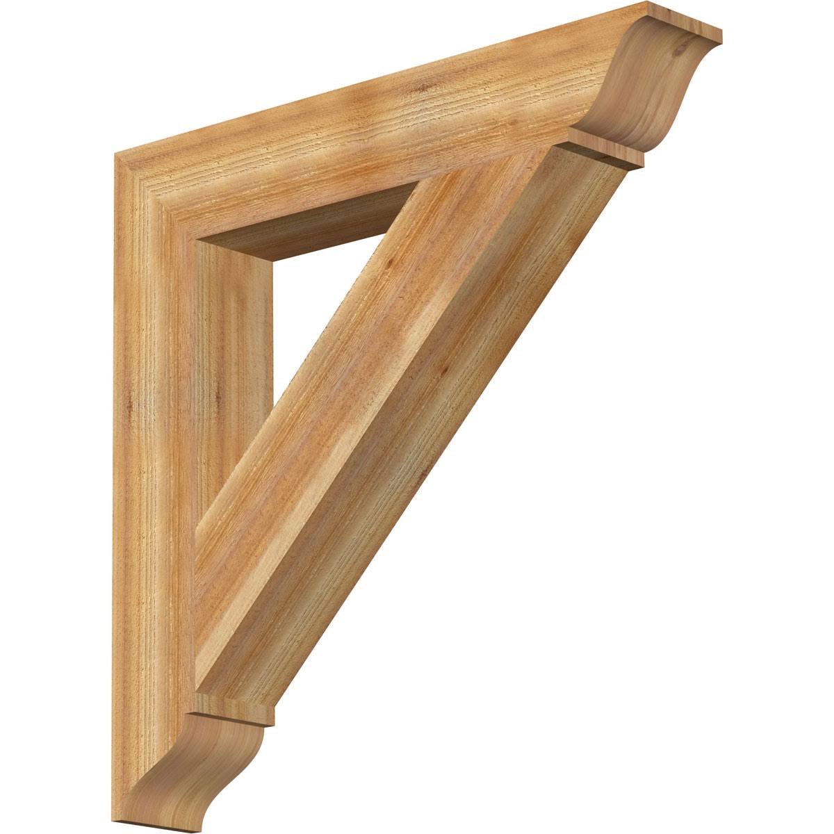 Rough Sawn Bracket, Western Red Cedar X481