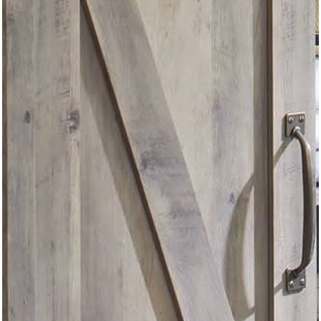 Rustic Gray Accent Storage Cabinet Y43169