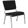 Black Fabric Bariatric Chair V37003